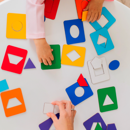 Досочки Сегена «Цветные»