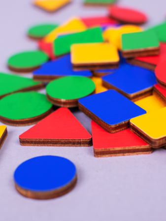 Дополнительный набор цветных деталей для Умного Сундучка