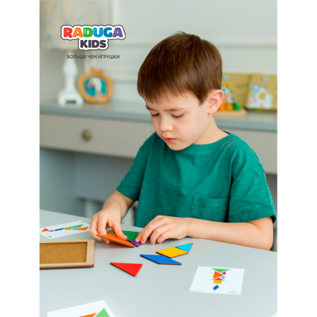 Головоломка Танграм с карточками