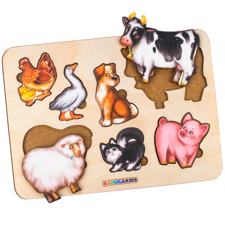 Рамка-вкладыш Животные 275х200