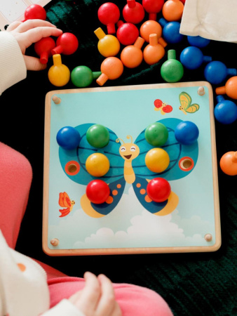 Мозаика Макси  "Изучаем цифры, буквы, цвет"