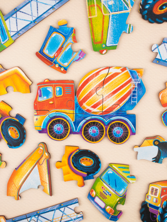 Пазлы Строительная техника