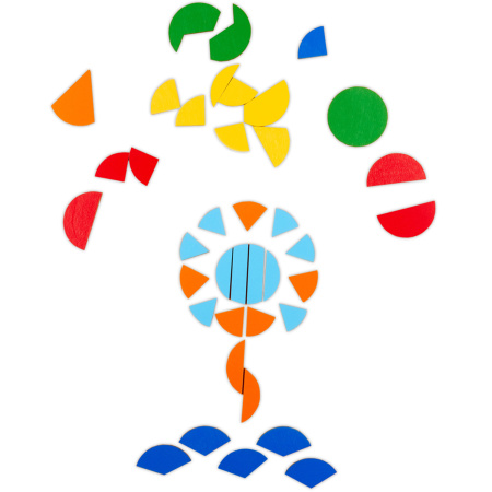 Сложи круг Уровень 1