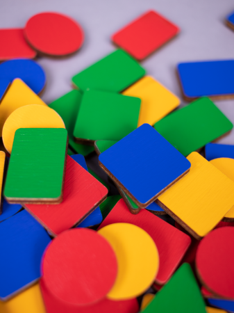 Дополнительный набор цветных деталей для Умного Сундучка