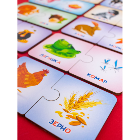 Пазлы Кто Что Ест